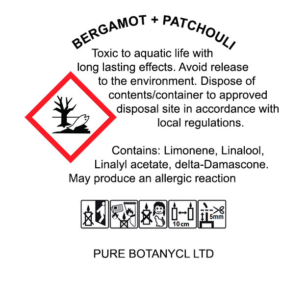 BERGAMOT + PATCHOULI SOY WAX CANDLE