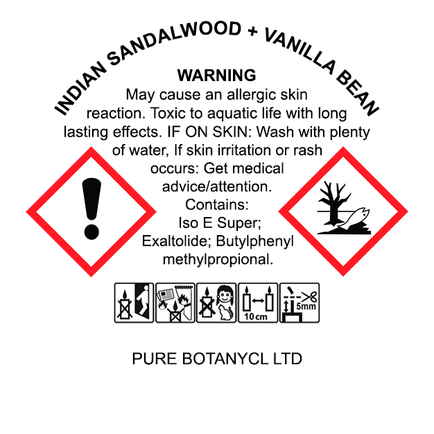INDIAN SANDALWOOD + VANILLA BEAN SOY WAX CANDLE