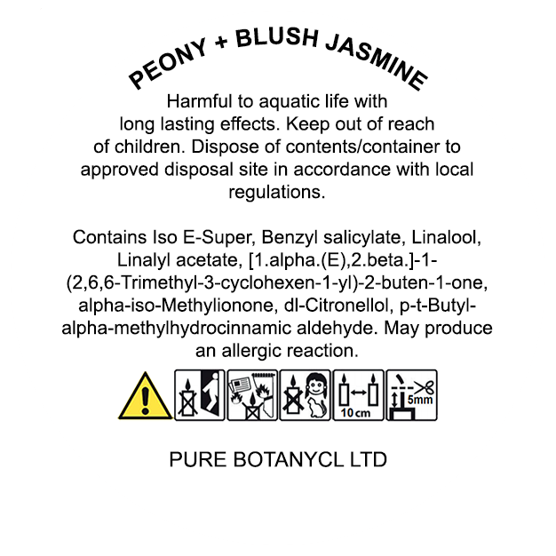 PEONY + BLUSH JASMINE SOY WAX CANDLE